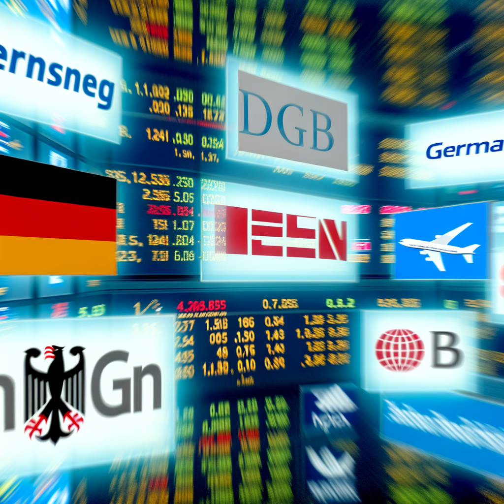 Aktien von Deutsche Bank, Lufthansa und TUI Veränderungen im Finanzmarkt