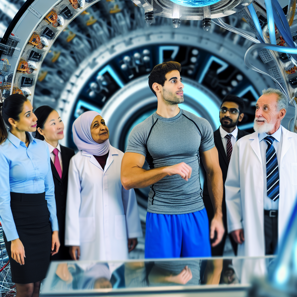 Chris Wright erkundet zukunftsweisende Technologien im SLAC National Accelerator Laboratory.