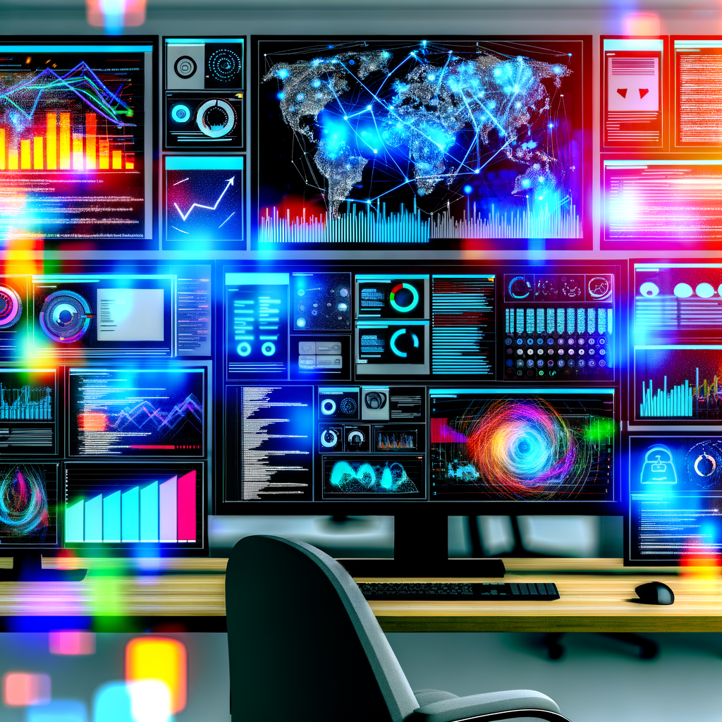 A digital workspace with multiple brand management software tools displayed
