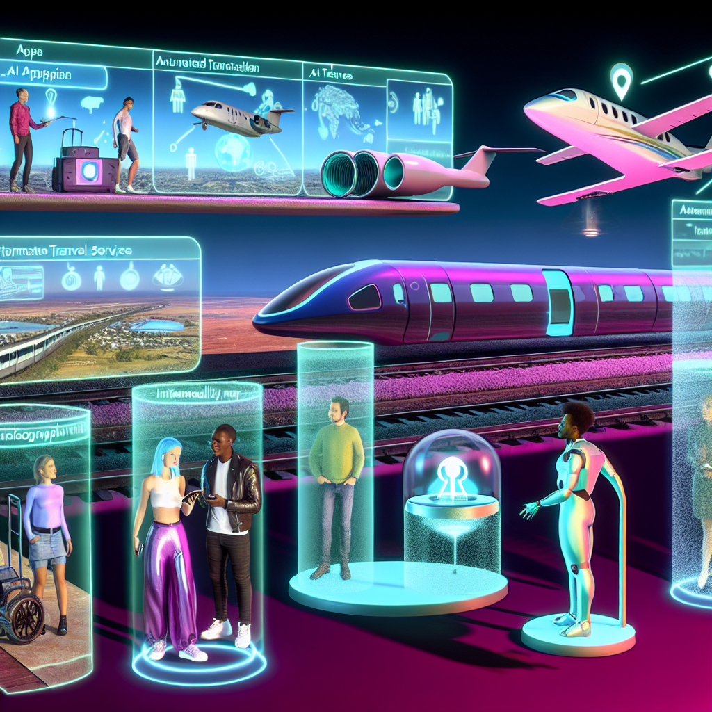 Reisetechnologie der Zukunft mit KI-gesteuerten Anwendungen