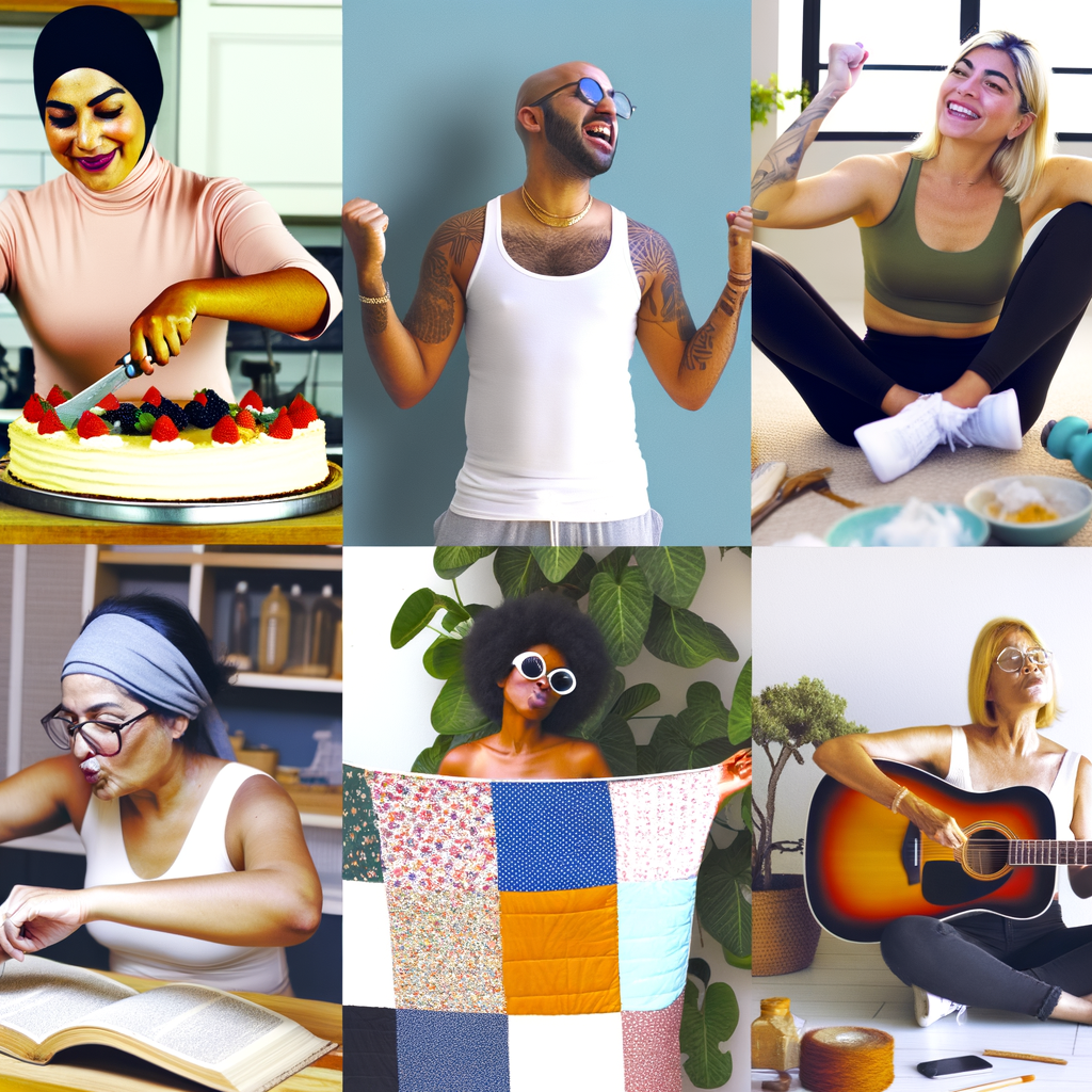 Junge Menschen, die die neuesten Instagram-Trends umsetzen.